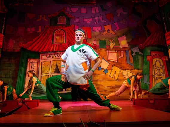 Harrogate Theatre panto legend Tim Stedman in the current production of Aladdin. (Picture by Karl Andre Photography)