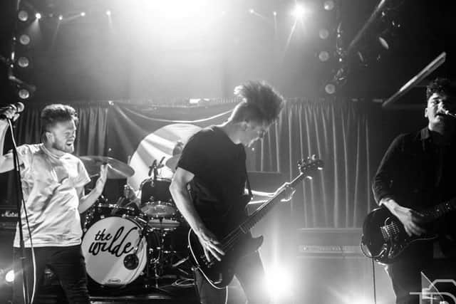 Rock band The Wilde whose Libertine EP impressed in 2015.