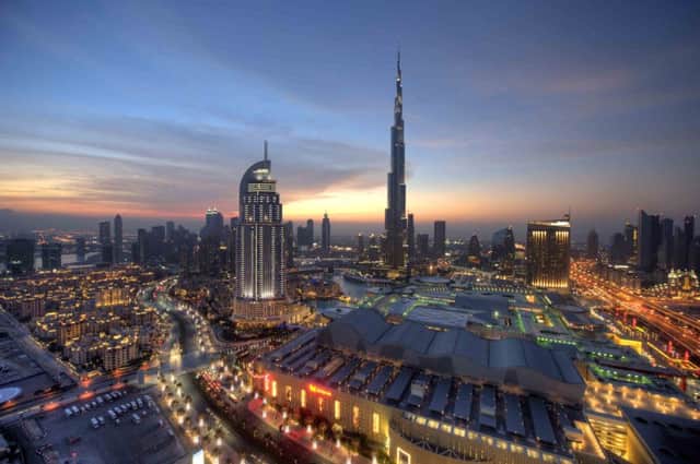 Harrogate company BioClad will next week be exhibiting at the worlds second-largest healthcare congress in Dubai, seen here dominated by the worlds tallest building, the Burj Khalifa. 		                  PHOTO: VISIT DUBAI
