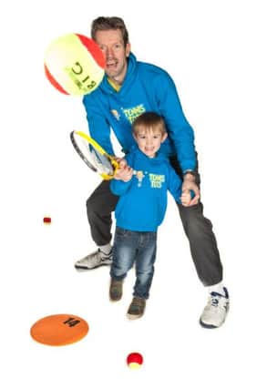 Matt McTurk of Harrogate-based coaching business Tennis Tots is looking for more people to take up his franchise offer. (S)