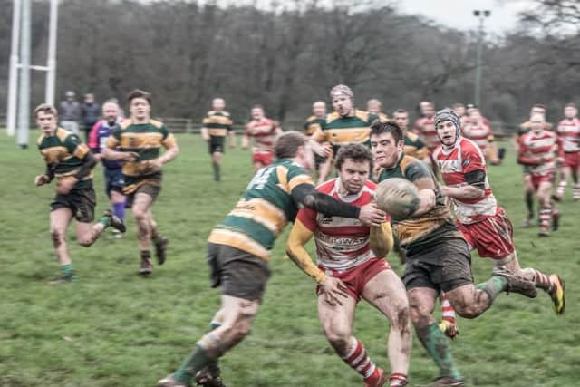 Myles Oates was Wetherby's star performer as he set up two crucial scores (Photo: Guy Roberts)