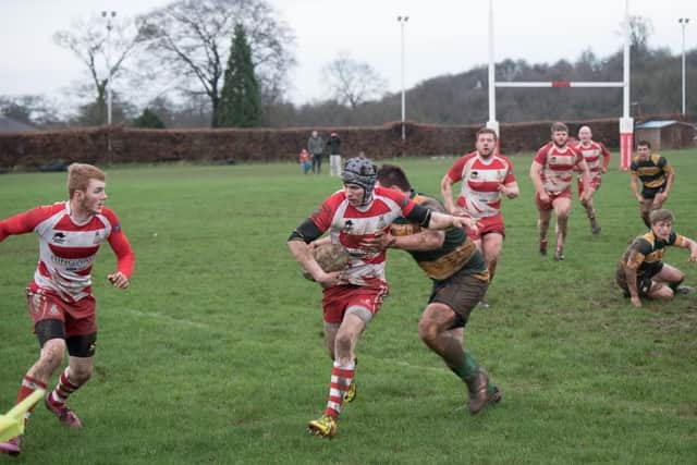 Connor Sheridan kicked two conversions (Photo: Guy Roberts)