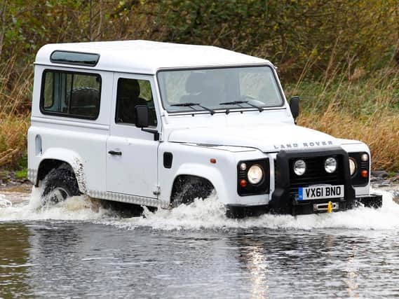 Thieves have targeted Land Rover Defenders across the county.