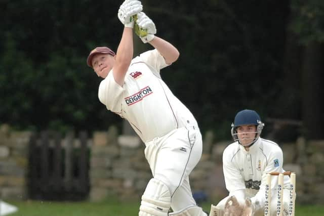 Pannal batsman Rob Ellis