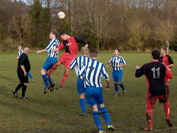 Beckwithshaw Saints in action against Clifford