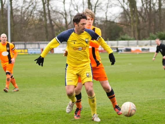 Jonathan Greening has yet to make his return in a competitive match for Tadcaster Albion after returning from York City (Photo: Ian Parker)