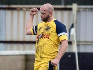 Tadcaster Albion captain Jimmy Beadle scored three goals in 20 minutes (Photo: Ian Parker)