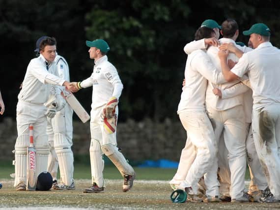 Beckwithshaw lost out in the title race to Otley in a pulsating final day of the Aire-Wharfe League last summer