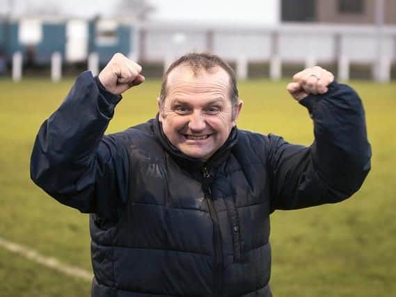 Billy Miller was overjoyed by his Tadcaster Albion team's performance against Worksop (Photo: Ian Parker)