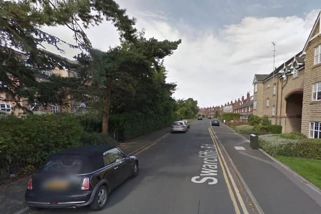 Swarcliffe Road in Harrogate where the attack happened. Picture: Google images.