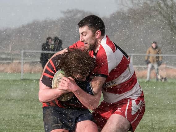 Wetherby captain Danny Warden kicked over two shots at goal against Leeds Modernians (Photo: Guy Roberts)