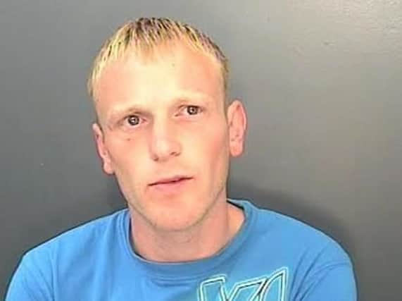 Custody shot of Steven Bainbridge. Image: North Yorkshire Police (s).