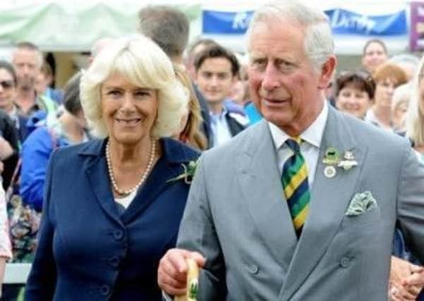 Prince Charles the Duchess of Cornwall on a previous visit to Harrogate.