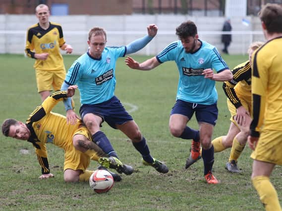 Hemsworth top NCEL Division One by eight points and were too strong for Knaresborough Town on Saturday (Photo: Craig Dinsdale)