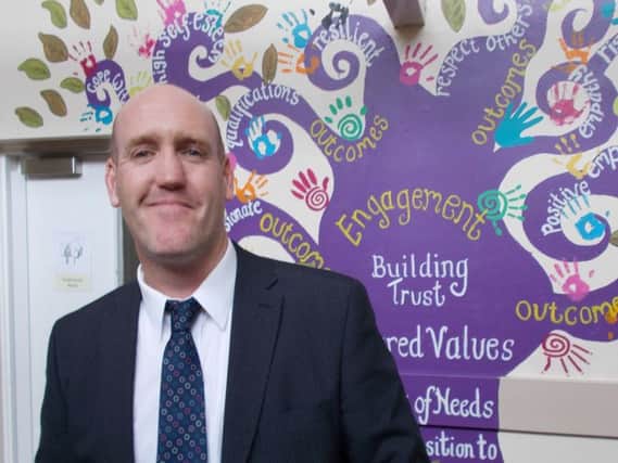 Headteacher Marc Peart has been with the school since July 2015.