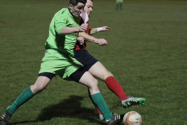Fatlum played an hour behind the striker in the 2-1 win against Selby Town on Tuesday (Photo: Craig Dinsdale)
