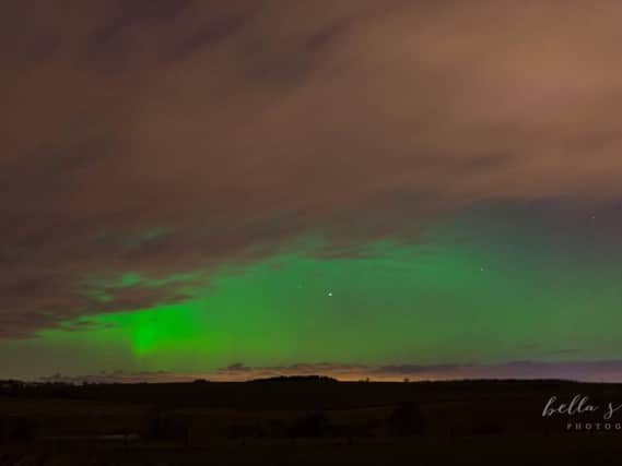 Northern Lights in North Rigton - photo by Arabella Smith