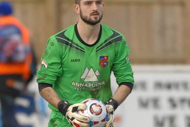 Crook has kept four clean sheets in a row for Harrogate Town