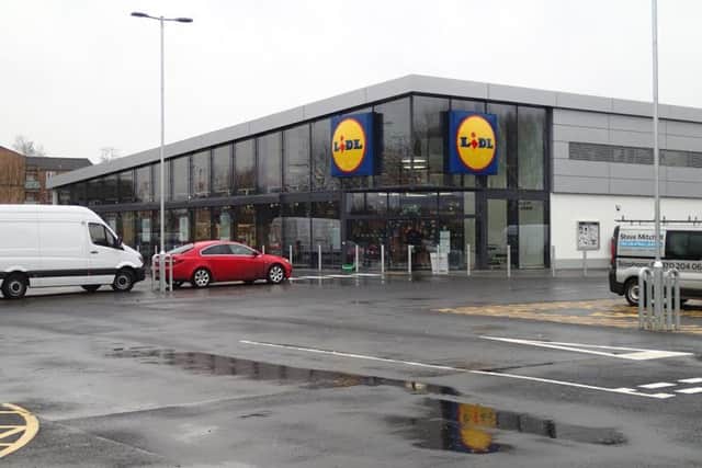 How it could look: One of Lidl's new concept stores in Bingham - the proposed development for Knaresborough will be based on the same design