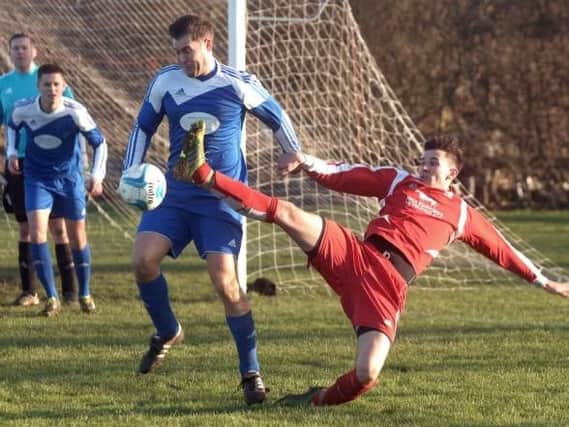 Kirk Deighton Rangers in action in the Harrogate and District League