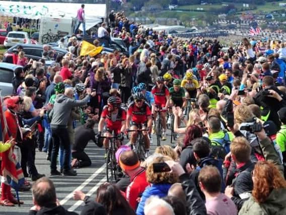 The Tour de Yorkshire in 2015.