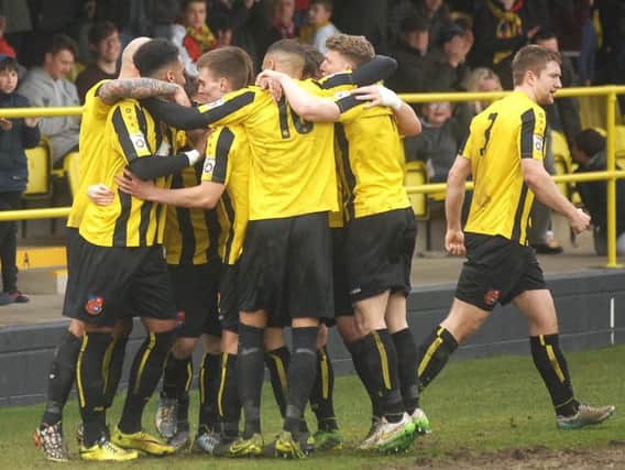 Harrogate Town lie fourth in National League North and can secure a play-off place with a victory over Boston United on Saturday