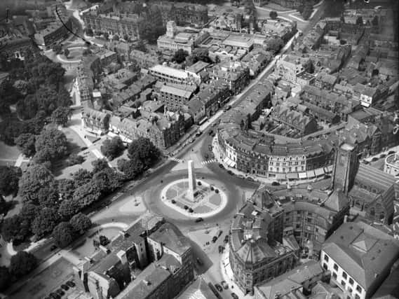 Harrogate town centre in 1953. Archive image