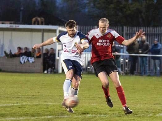 Carl Stewart scored the crucial hat-trick for Tadcaster Albion (Photo: Ian Parker)