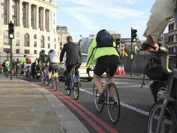Even in areas of high pollution, cycling can still help improve health