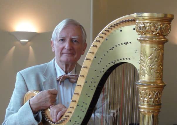 Harpist David Watkins