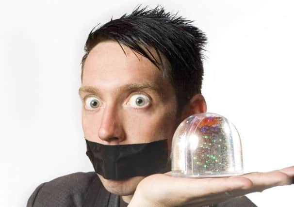The Sitting Room Comedy Club returns to the St George Hotel, Harrogate, on Wednesday 8 June 8 with Fosters Edinburgh Comedy Award winner, The Boy with Tape on his Face.