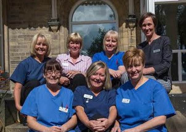 Day hospice staff at Overgate Hospice