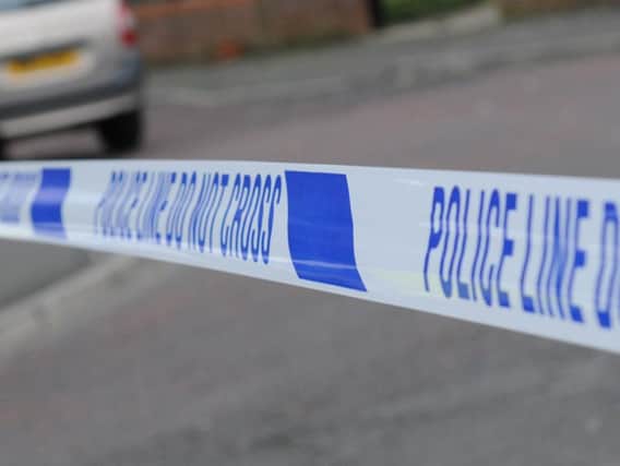Police tape in Harrogate
