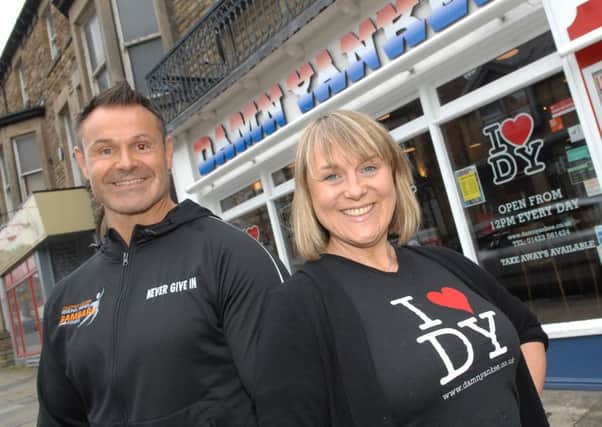 Nicola Triffitt, owner of Damn Yankee Ltd, and her brother Jonathan Walker, owner of Gambaru Fitness.