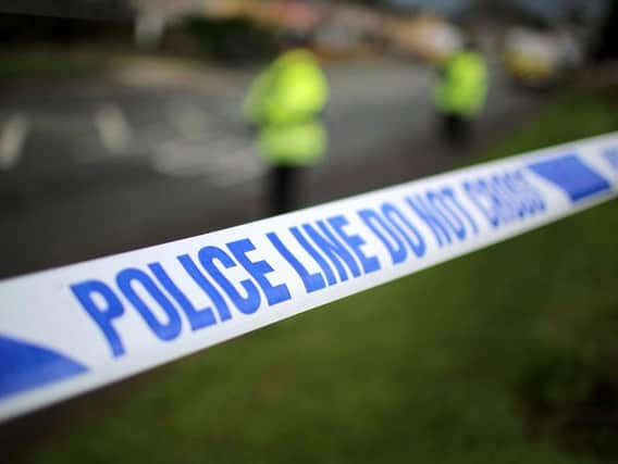 Police sealed off parts of the Hookstone Chase area.