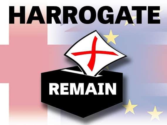Harrogate narrowly votes to remain in EU referendum.