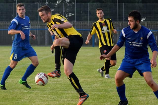 Andy Gascoigne is hoping to earn a new contract at Town (Photo: Craig Hurle)