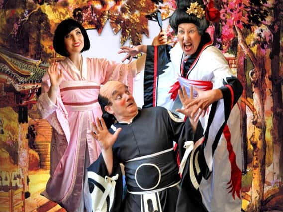 Coming to Harrogate - The National G&S Opera Companys new 2016 production of The Mikado.