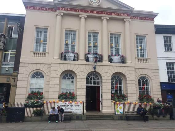 Ripon City Council dress up the city hall in Jack's honour