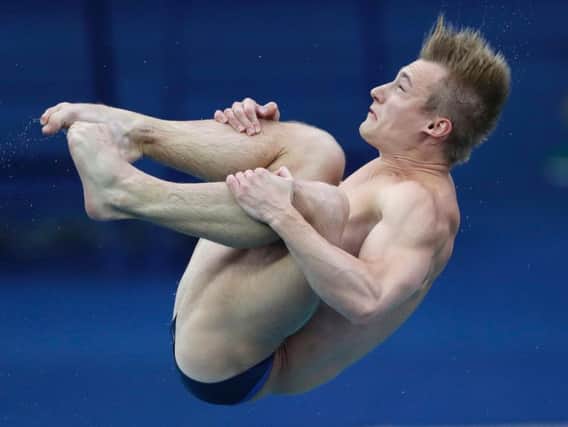 Jack Laugher in action (PA)