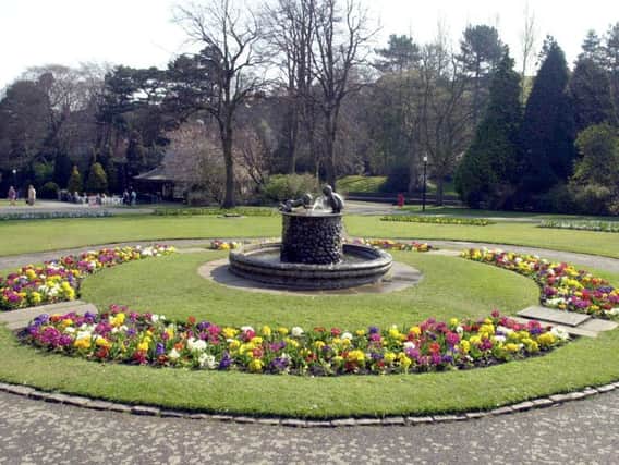 Harrogate's Valley Gardens.
