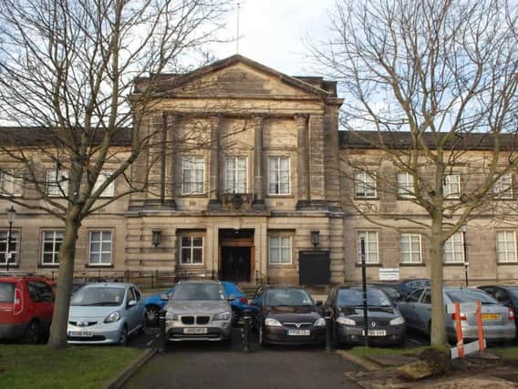 The site of Harrogate's nuclear bunker - Harrogate Borough Council's offices at Crescent Gardens.