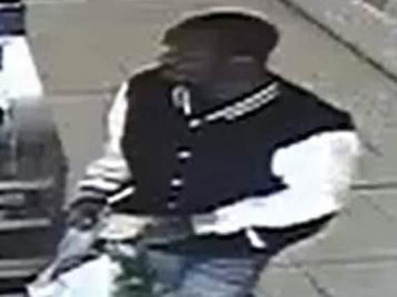 Police have released CCTV images of a man they want to trace in connection to the thefts.