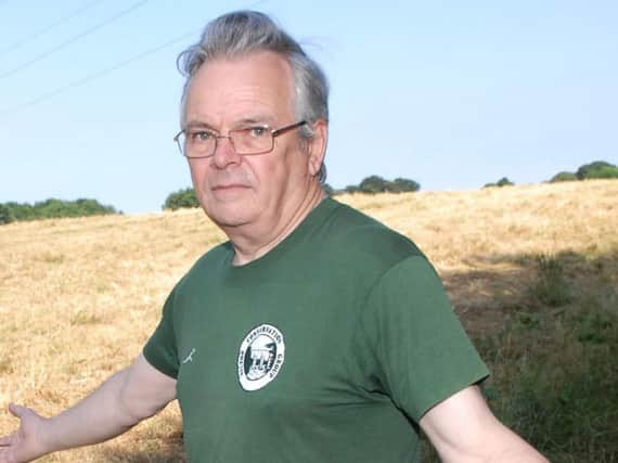 Keith Wilkinson,  Bilton Conservation Group's honorary secretary.