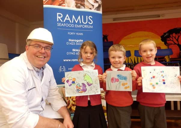 Winners of the Rasmus Seafood Week competition receive their prizes