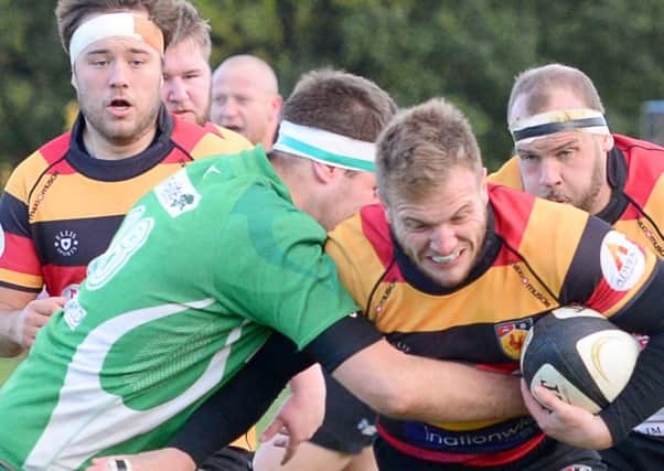 Harrogate RUFC lost out on the road at Sedgley Park. Picture: Richard Bown