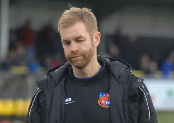 Harrogate Town boss Simon Weaver was left frustrated once again as his side slipped to a seventh defeat in eight games. Picture: Adrian Murray