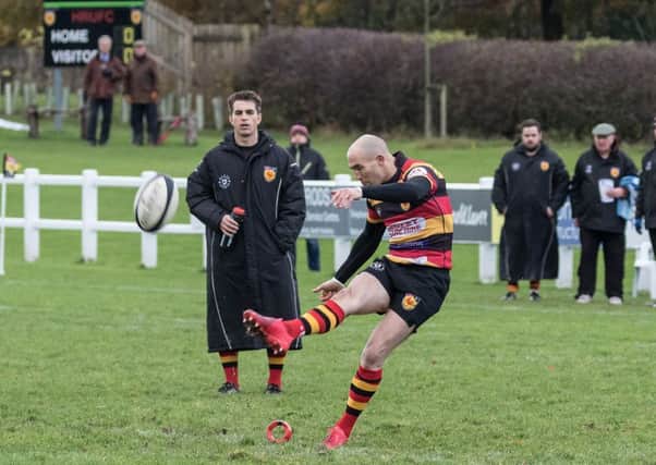 Two David Doherty penalties proved enough to earn Harrogate RUFC a narrow home win over Chester