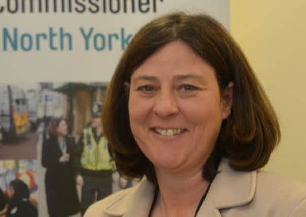 North Yorkshire Police and Crime Commissioner Julia Mulligan.