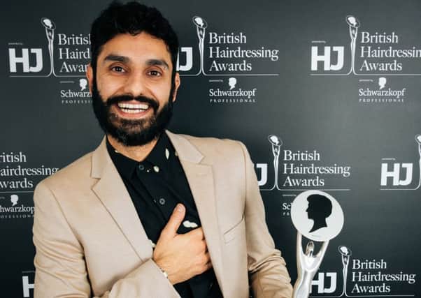 Joseph Ferraro, who has two salons in Harrogate, has been crowned North Eastern Hairdresser of the Year at the British Hairdressing Awards in London.